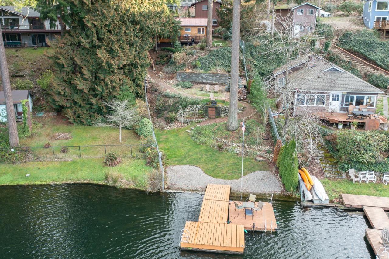 Koi Story Cabin On The Lake - Waterfront, Near Bike Trail Maple Valley ภายนอก รูปภาพ